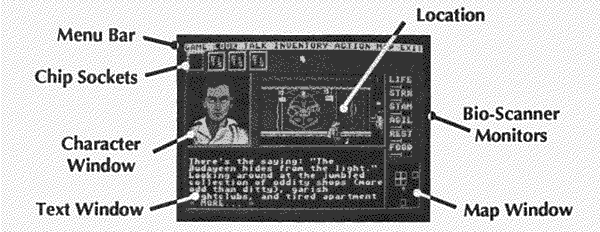 An annotated image demonstrating where to identify the functions of the Circuits Edge in-game UI. An annotated image demonstrating where to identify the functions of the Circuits Edge in-game UI.