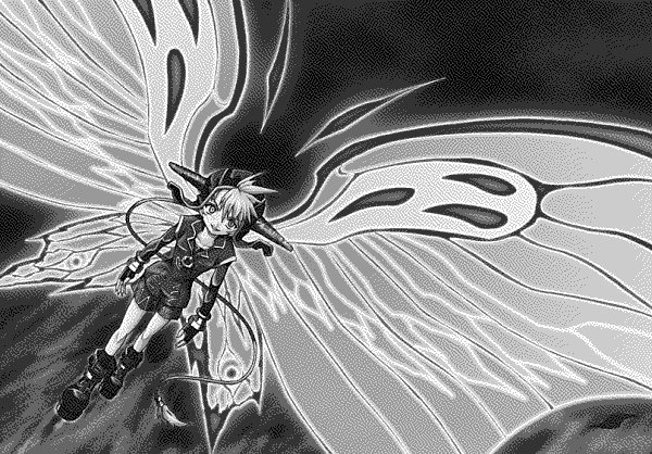 Takajou Zett with wings.