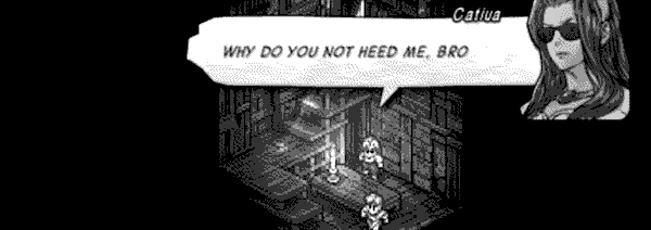 Catiua sasses her brother